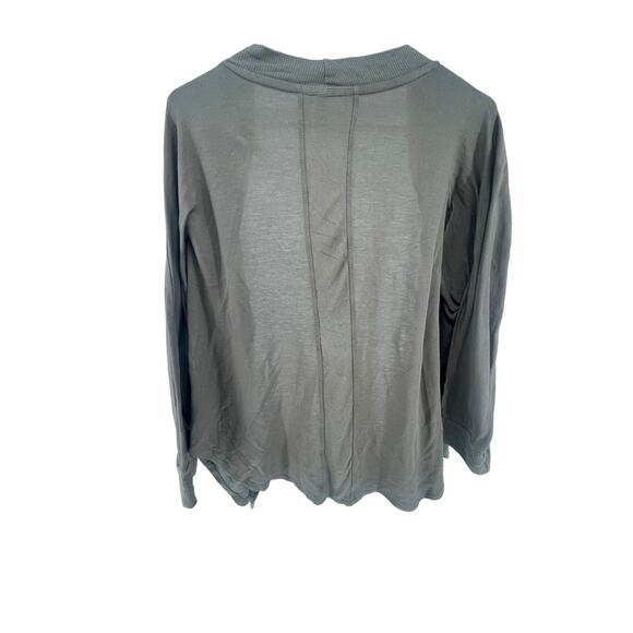 Tresics Brown Open Front Long Sleeve Lightweight Cardigan Sweater Women's Small - Picture 4 of 5